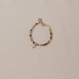 Birthstone & Tag bracelet petite - Galore jewelry