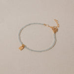 Birthstone & Tag bracelet petite - Galore jewelry