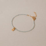 Birthstone & Tag bracelet petite - Galore jewelry