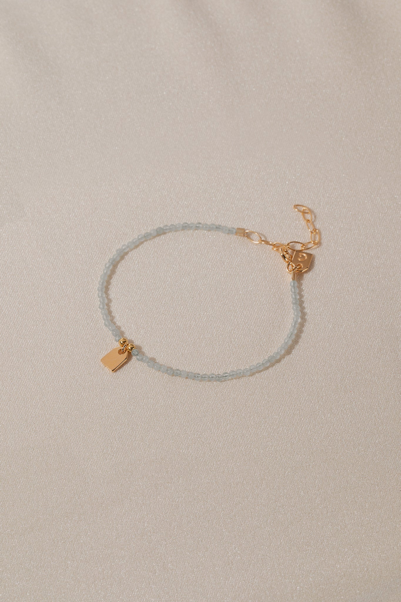 Birthstone & Tag bracelet petite - Galore jewelry