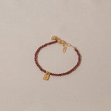Birthstone & Tag bracelet women - Galore jewelry