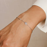 Circle and diamond bracelet women - Galore jewelry