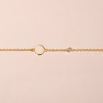 Circle and diamond bracelet women - Galore jewelry