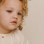 Circle and diamond necklace baby - Galore jewelry
