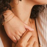 Figaro bracelet petite - Galore jewelry