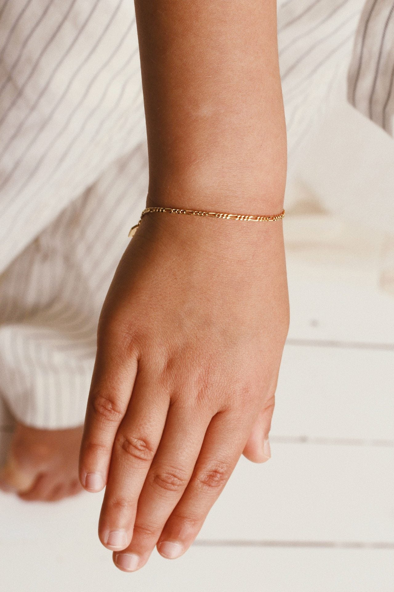 Figaro bracelet petite - Galore jewelry