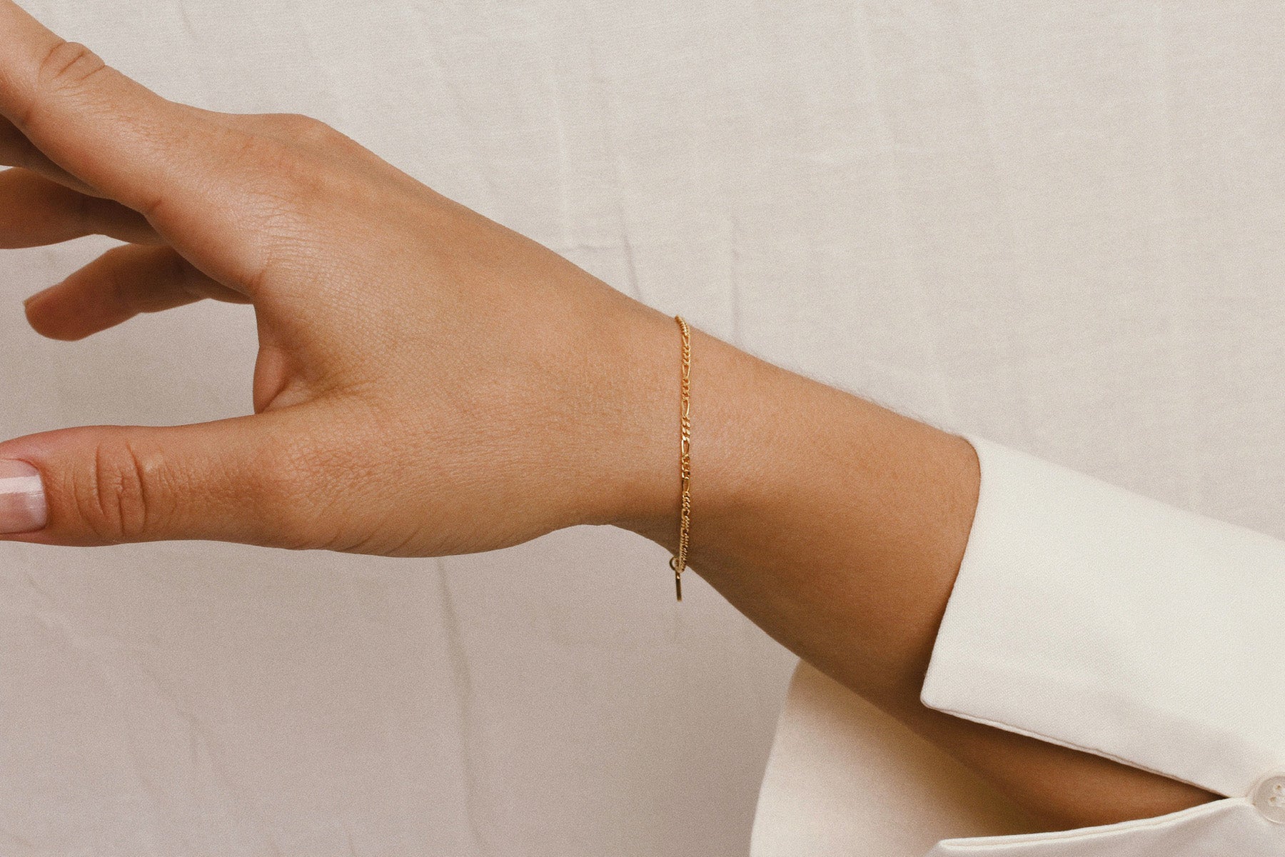 Figaro bracelet women - Galore jewelry