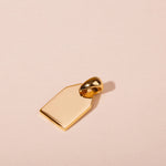 Label pendant - Galore jewelry