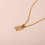 Label pendant - Galore jewelry
