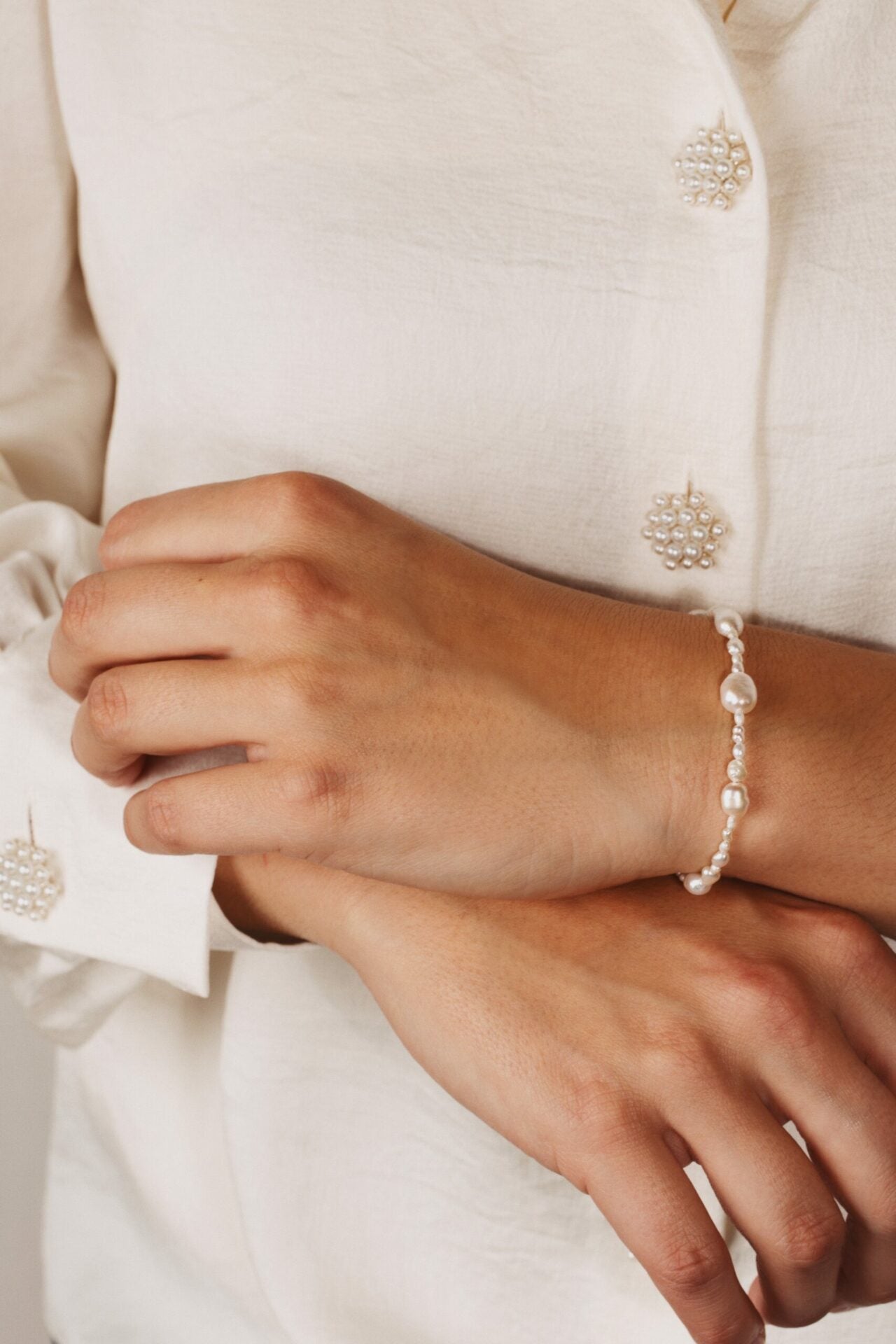 Mixed Pearls bracelet women - Galore jewelry