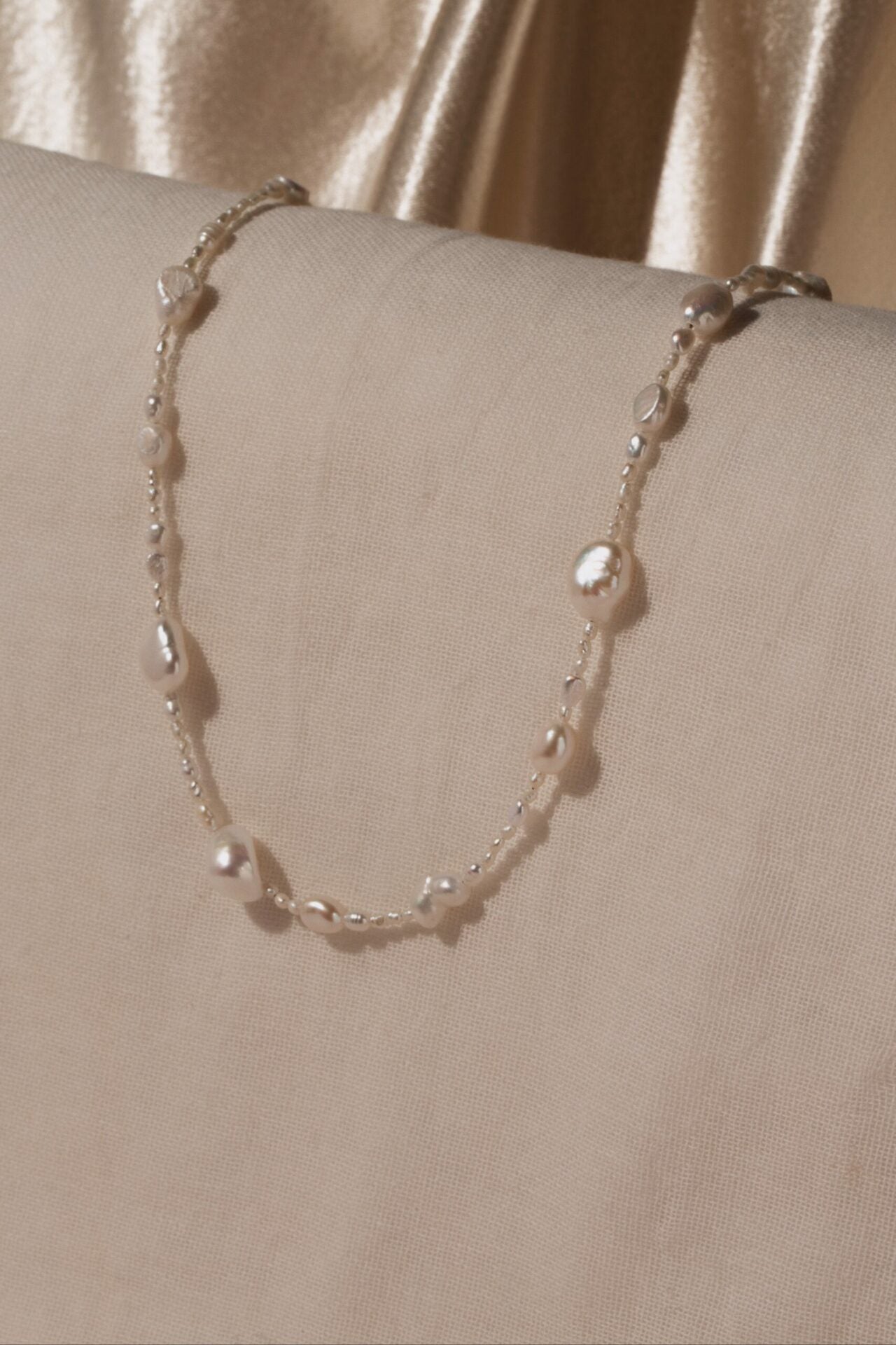 Mixed Pearls necklace women - Galore jewelry