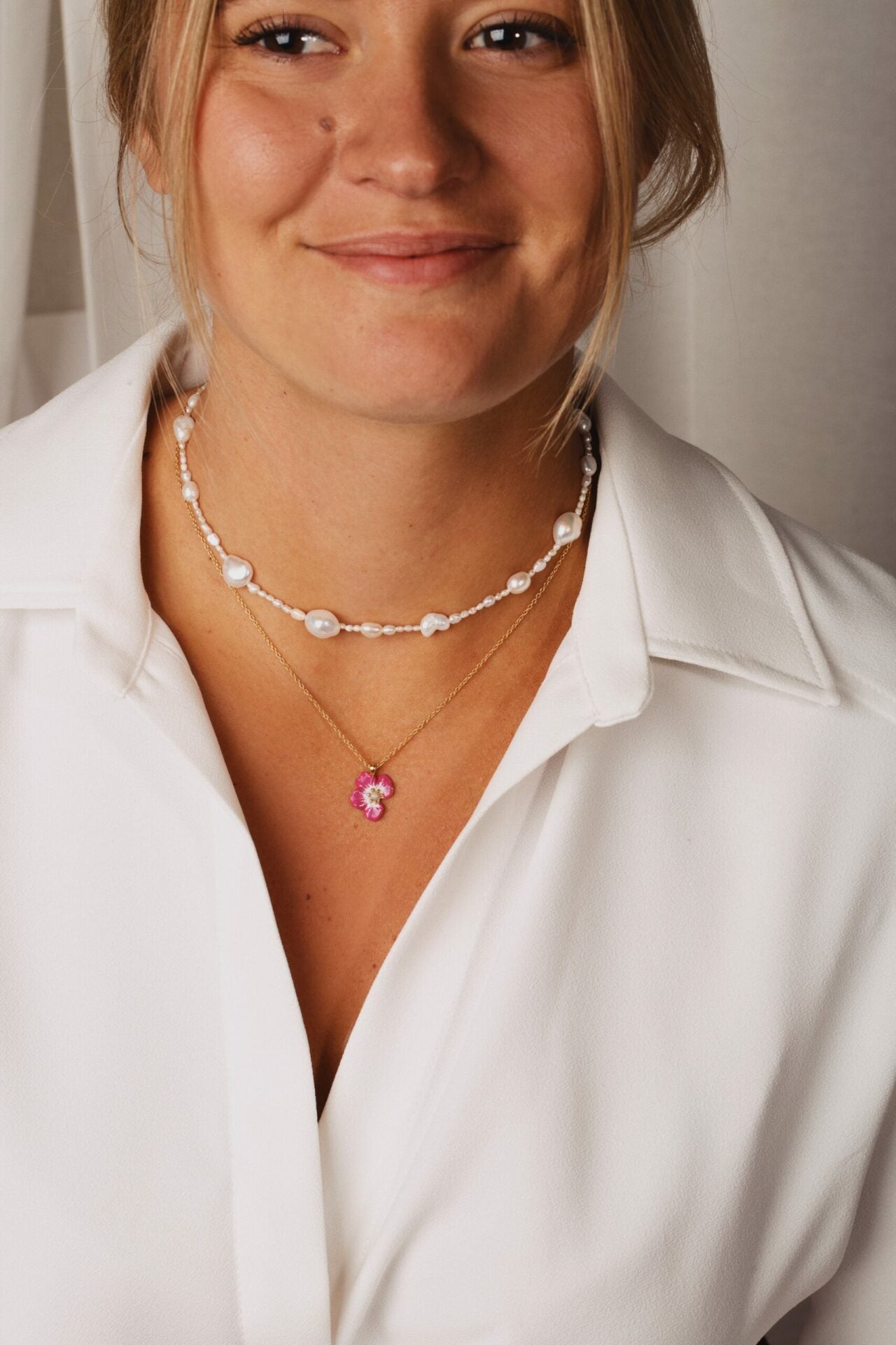 Mixed Pearls necklace women - Galore jewelry