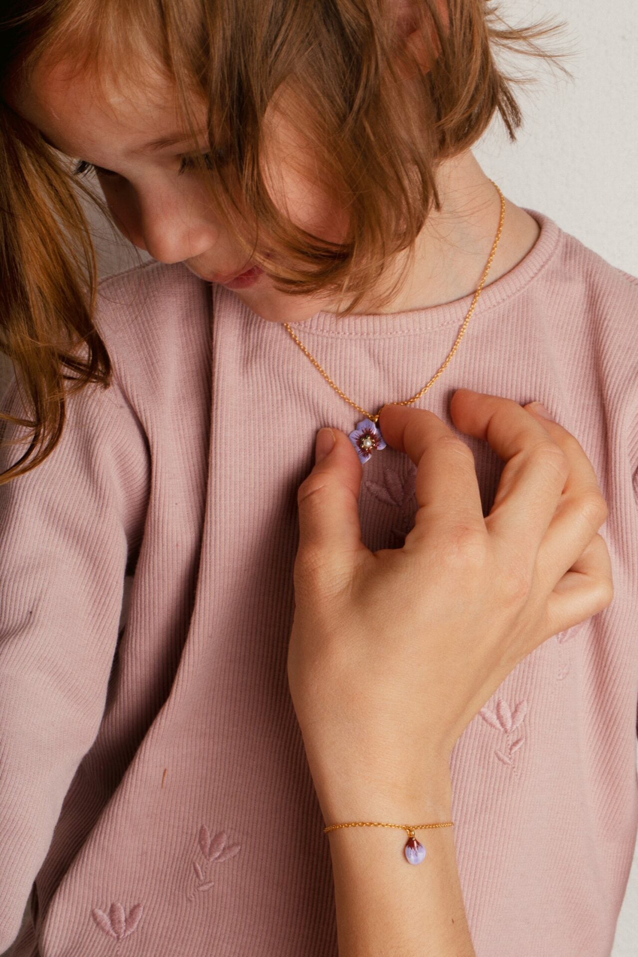Part of Me necklace violet baby - Galore jewelry
