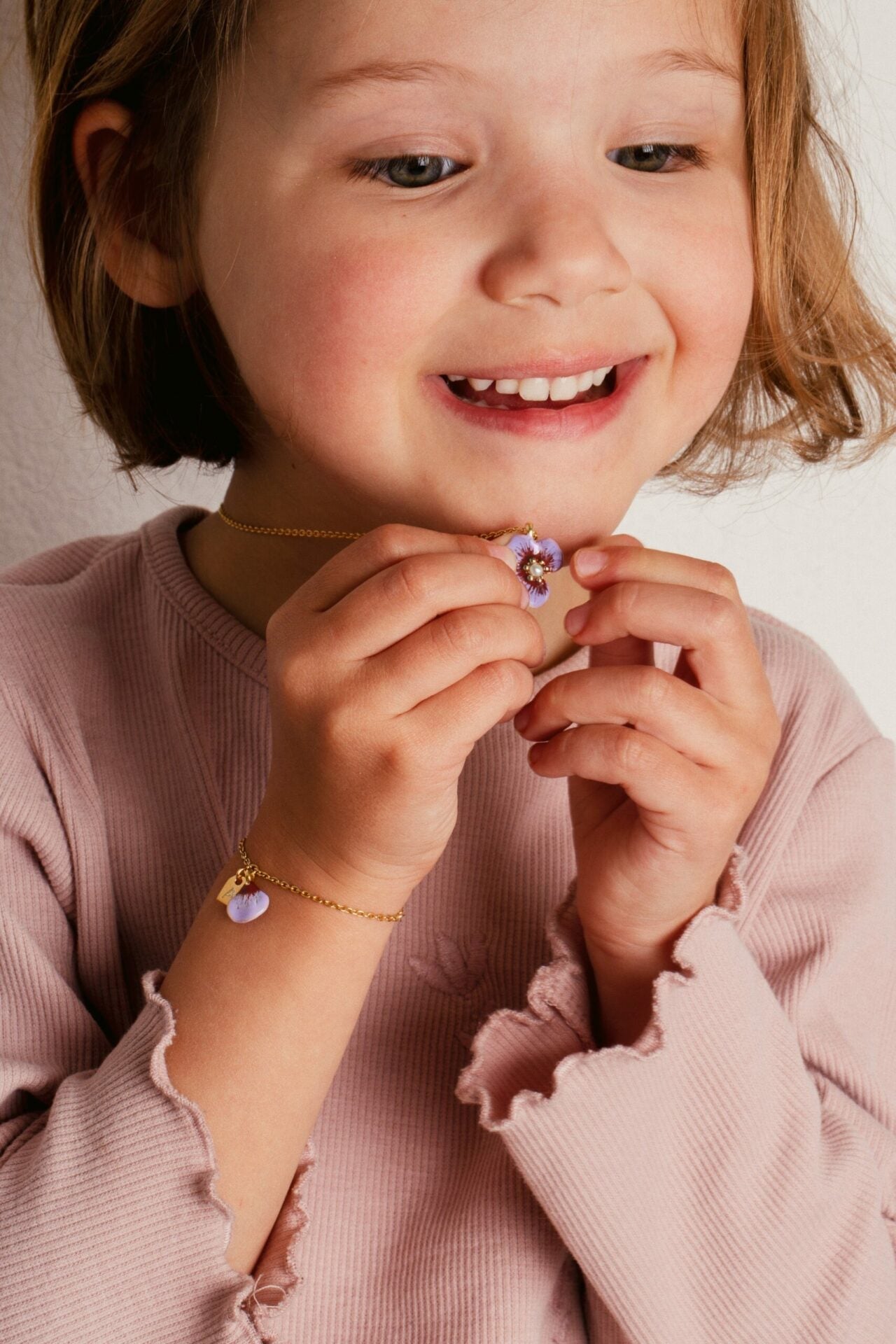 Part of Me necklace violet petite - Galore jewelry