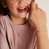 Part of Me necklace violet petite - Galore jewelry