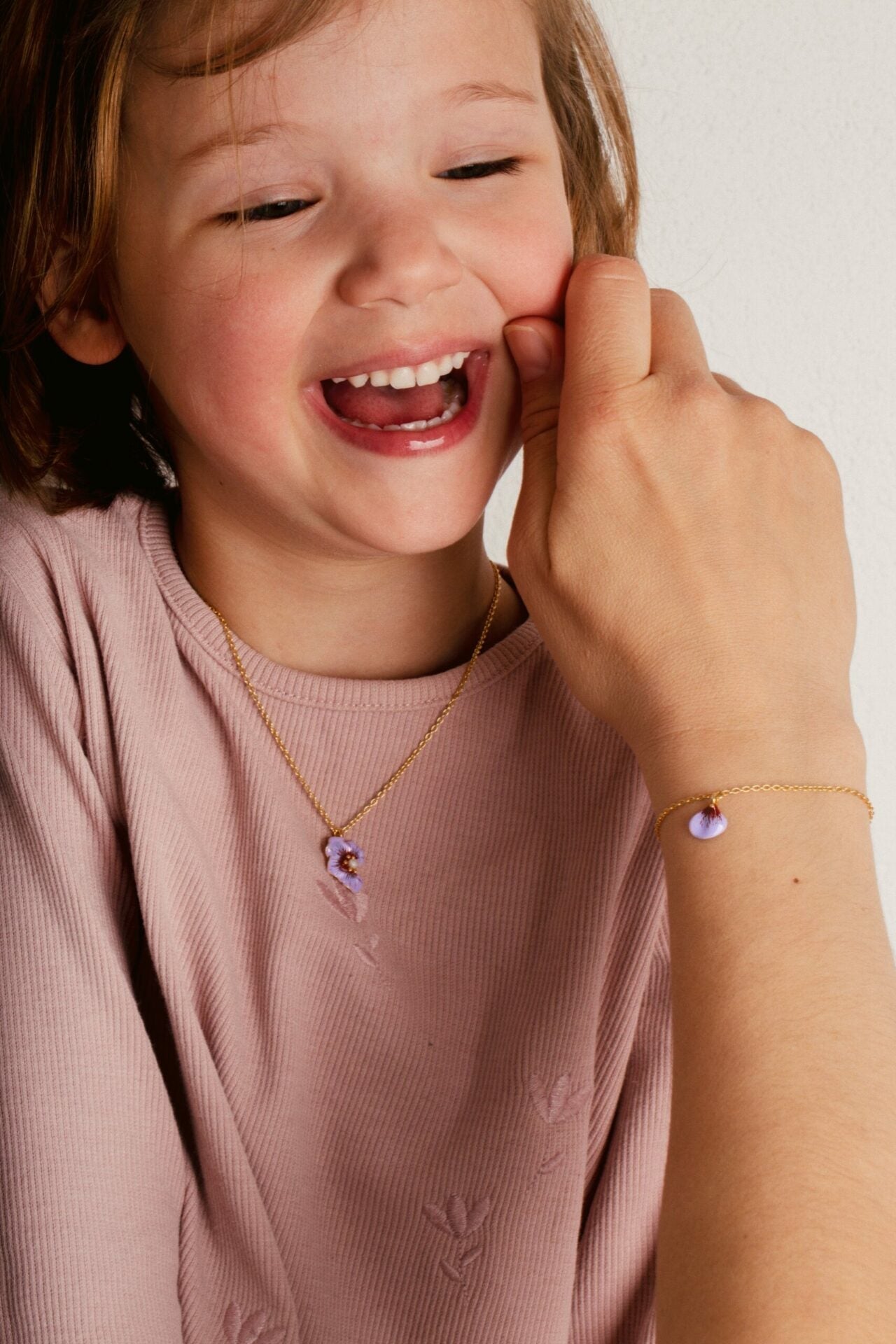 Part of Me necklace violet petite - Galore jewelry