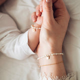 Pearl & Tag bracelet women - Galore jewelry