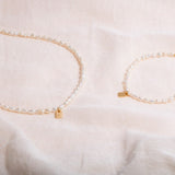 Pearl & Tag bracelet women - Galore jewelry