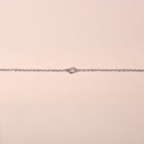 Single diamond bracelet baby - Galore jewelry