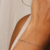 Single diamond bracelet women - Galore jewelry