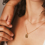 Single diamond necklace women - Galore jewelry