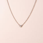 Single diamond necklace women - Galore jewelry