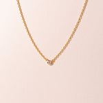 Single diamond necklace women - Galore jewelry