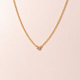 Single diamond necklace women - Galore jewelry
