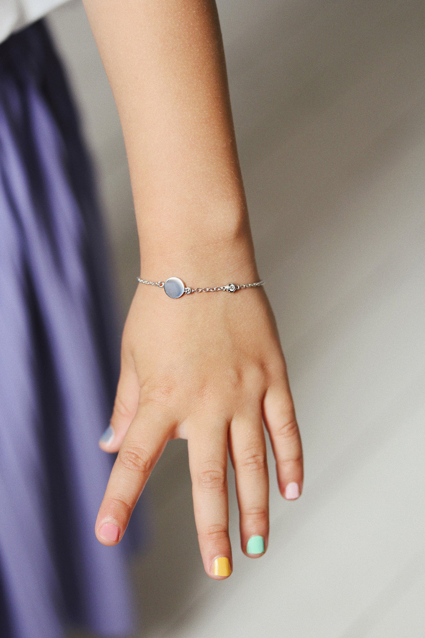 Circle & Diamond bracelet - Galore jewelry