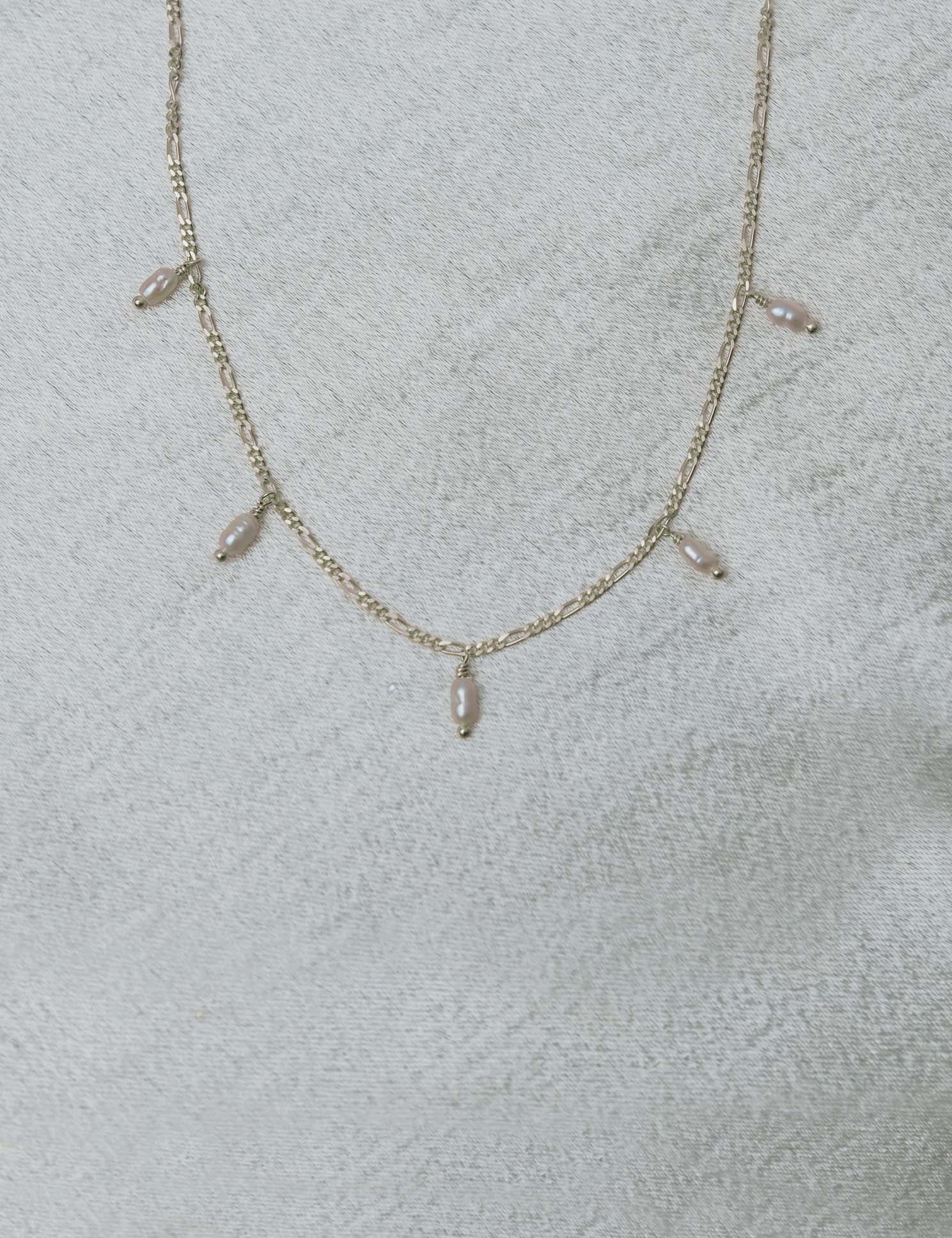 Figaro Pearl Drops necklace women