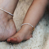 Pearl anklet petite