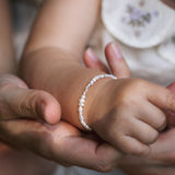 Pearl bracelet baby