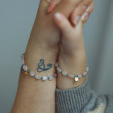 Roze Quartz bracelet women