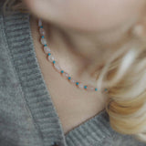 Roze Quartz necklace petite