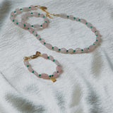 Roze Quartz bracelet women