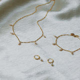 Figaro Pearl Drops bracelet women