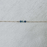 Figaro Gem blue bracelet baby