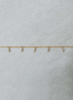 Figaro Pearl Drops bracelet women