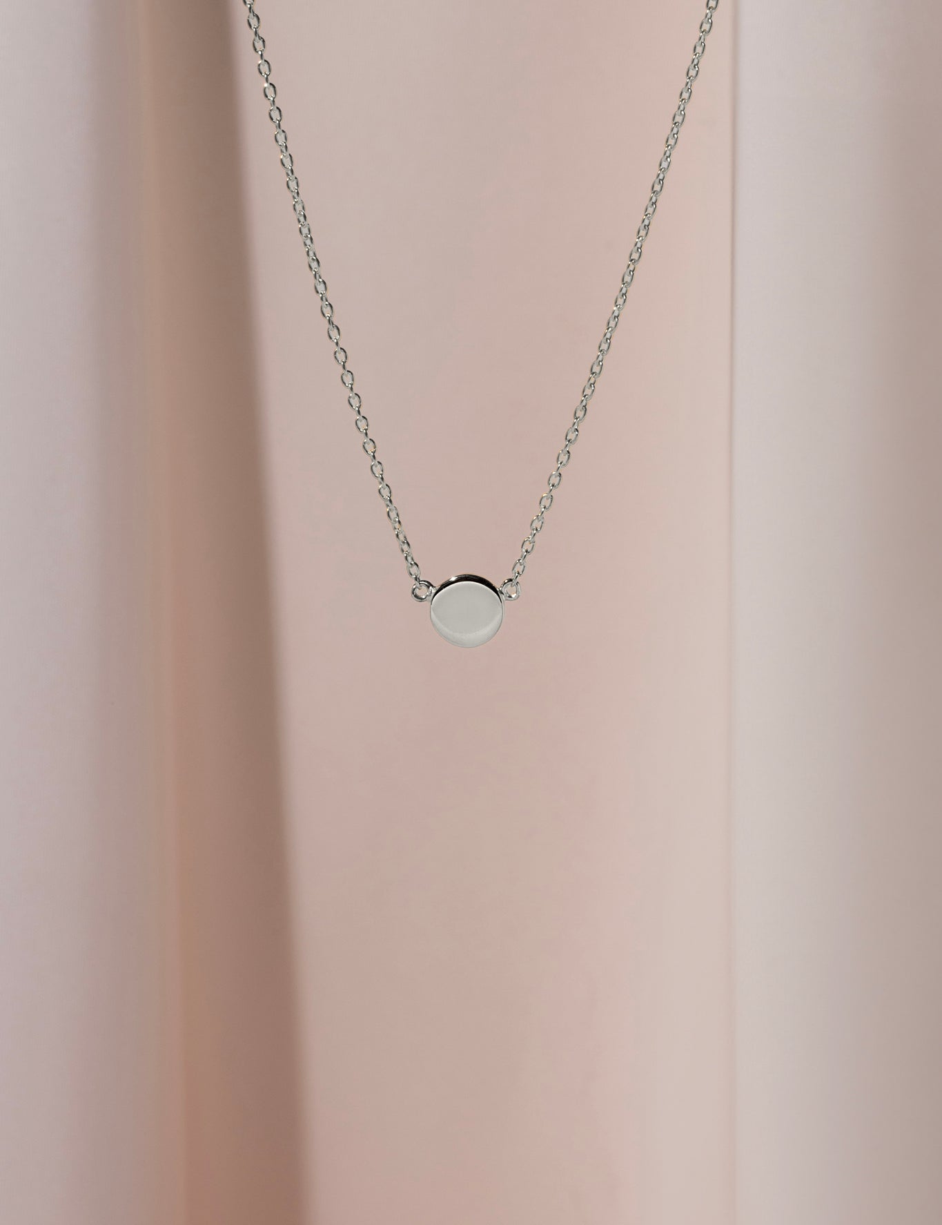 Circle necklace women