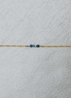 Figaro Gem blue bracelet baby