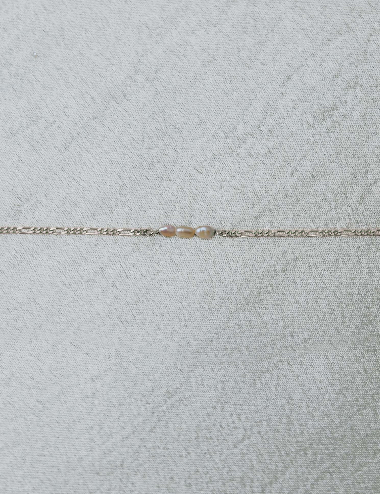 Figaro Pearl bracelet petite