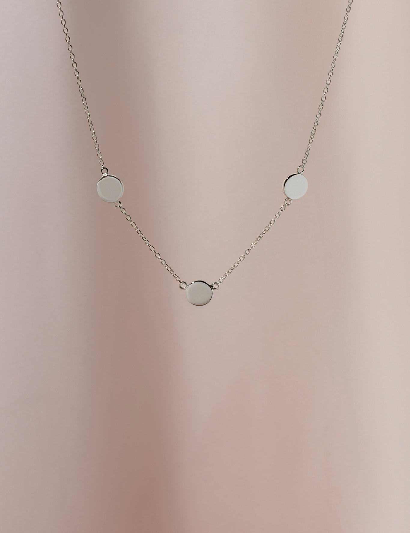 Triple Circle necklace women