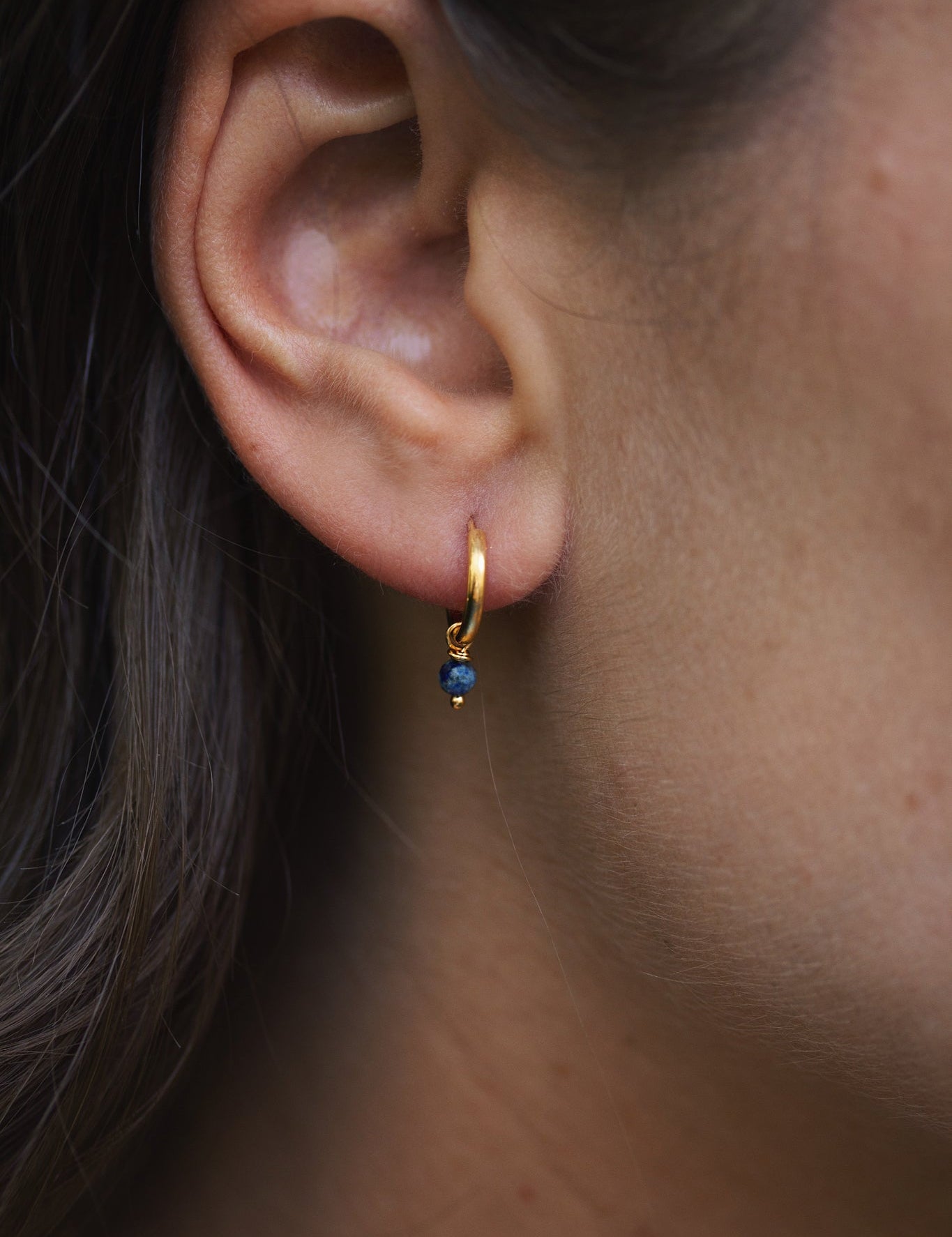 Birthstone hoop earrings - Galore jewelry