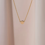 Circle necklace baby - Galore jewelry