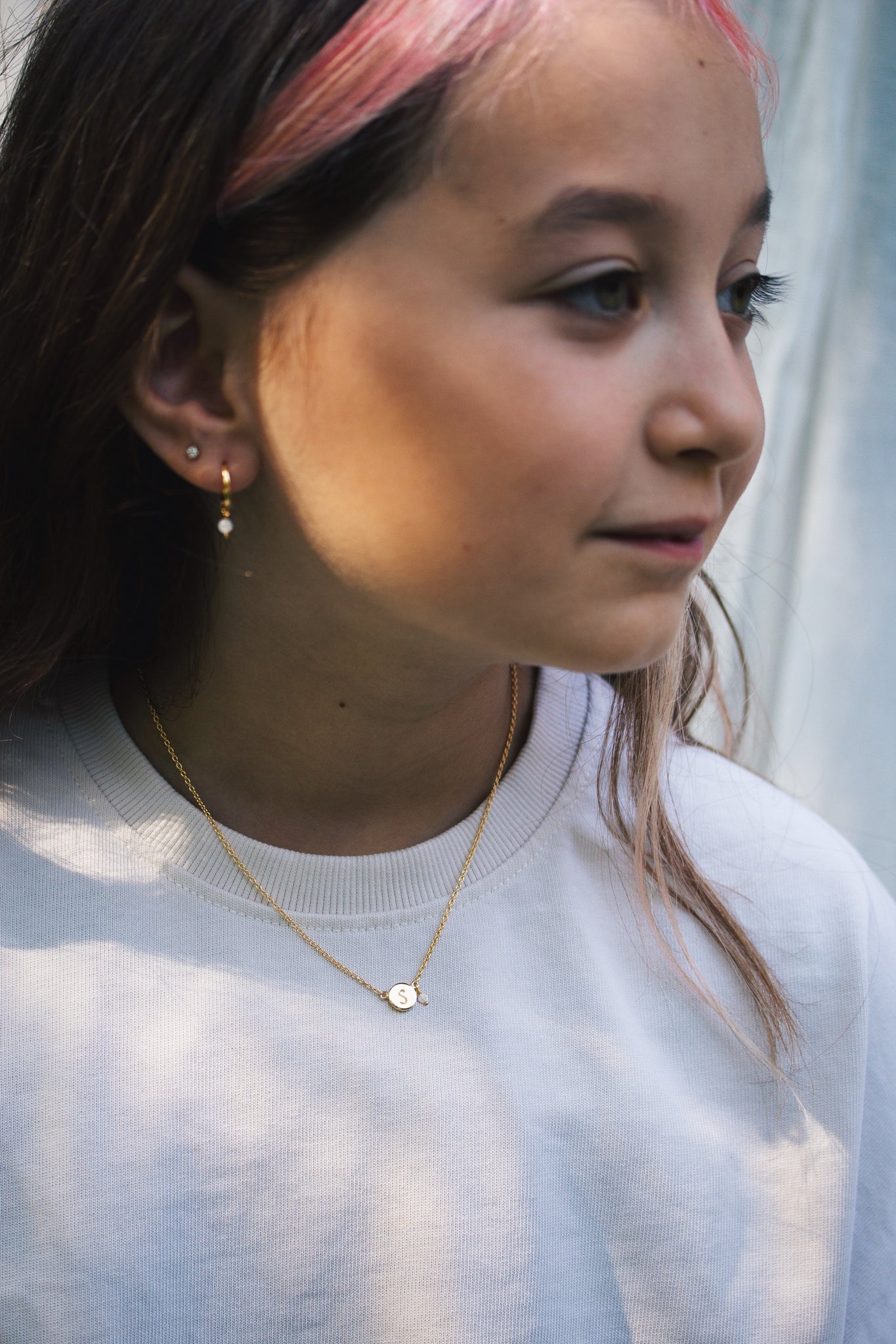 Circle necklace petite - Galore jewelry