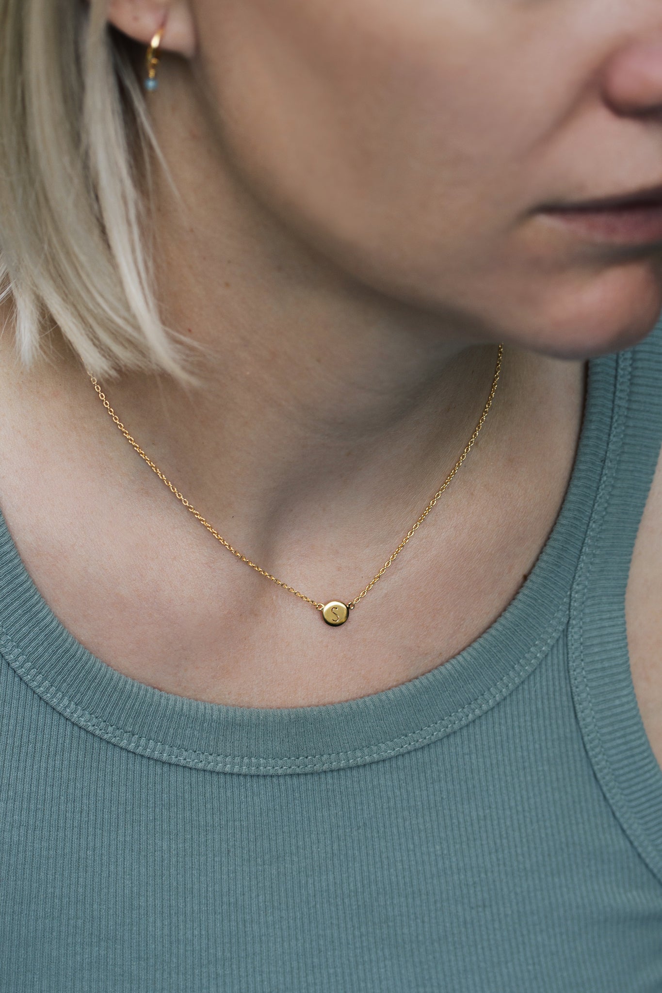 Circle necklace women - Galore jewelry