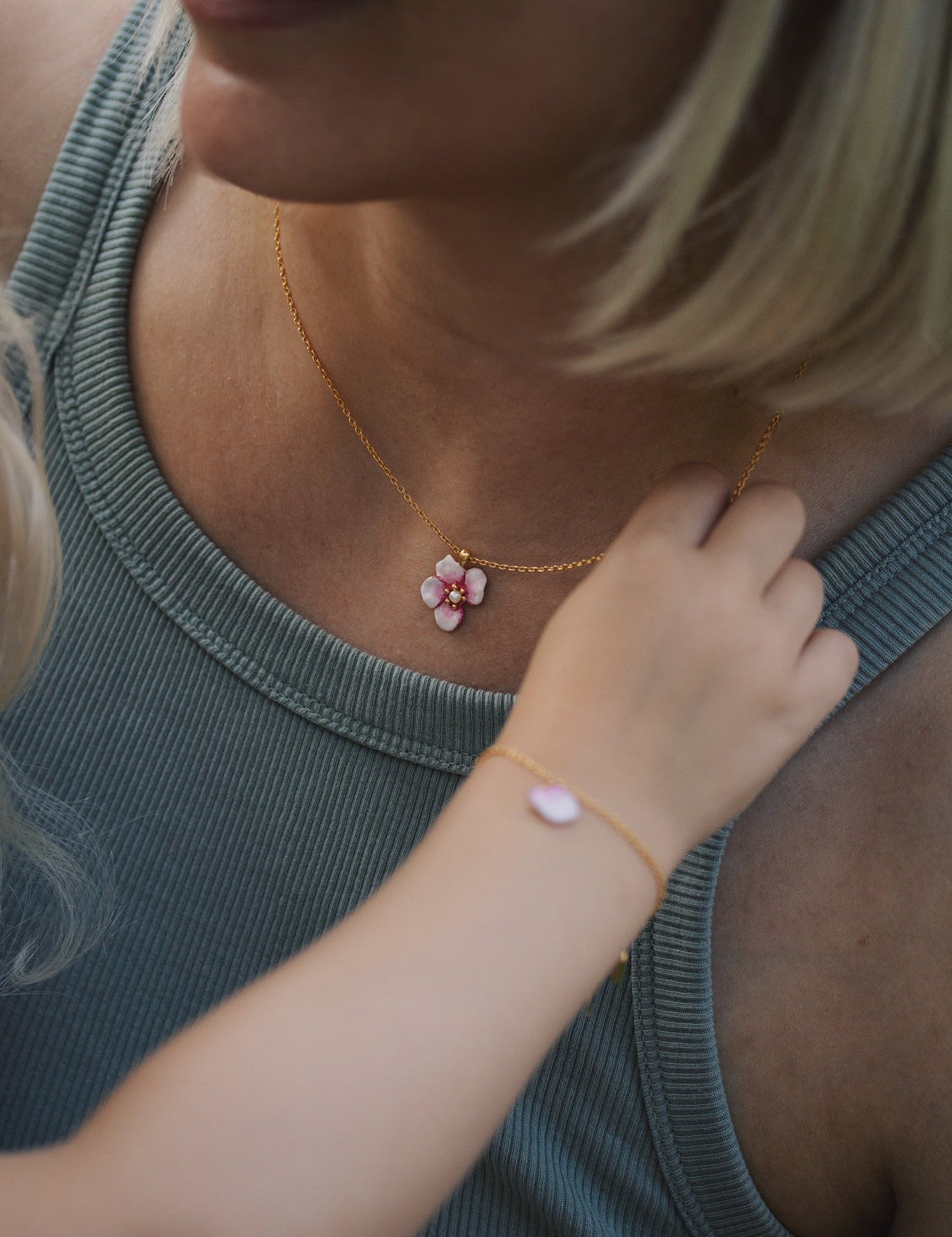 Part of Me necklace blossom women - Galore jewelry