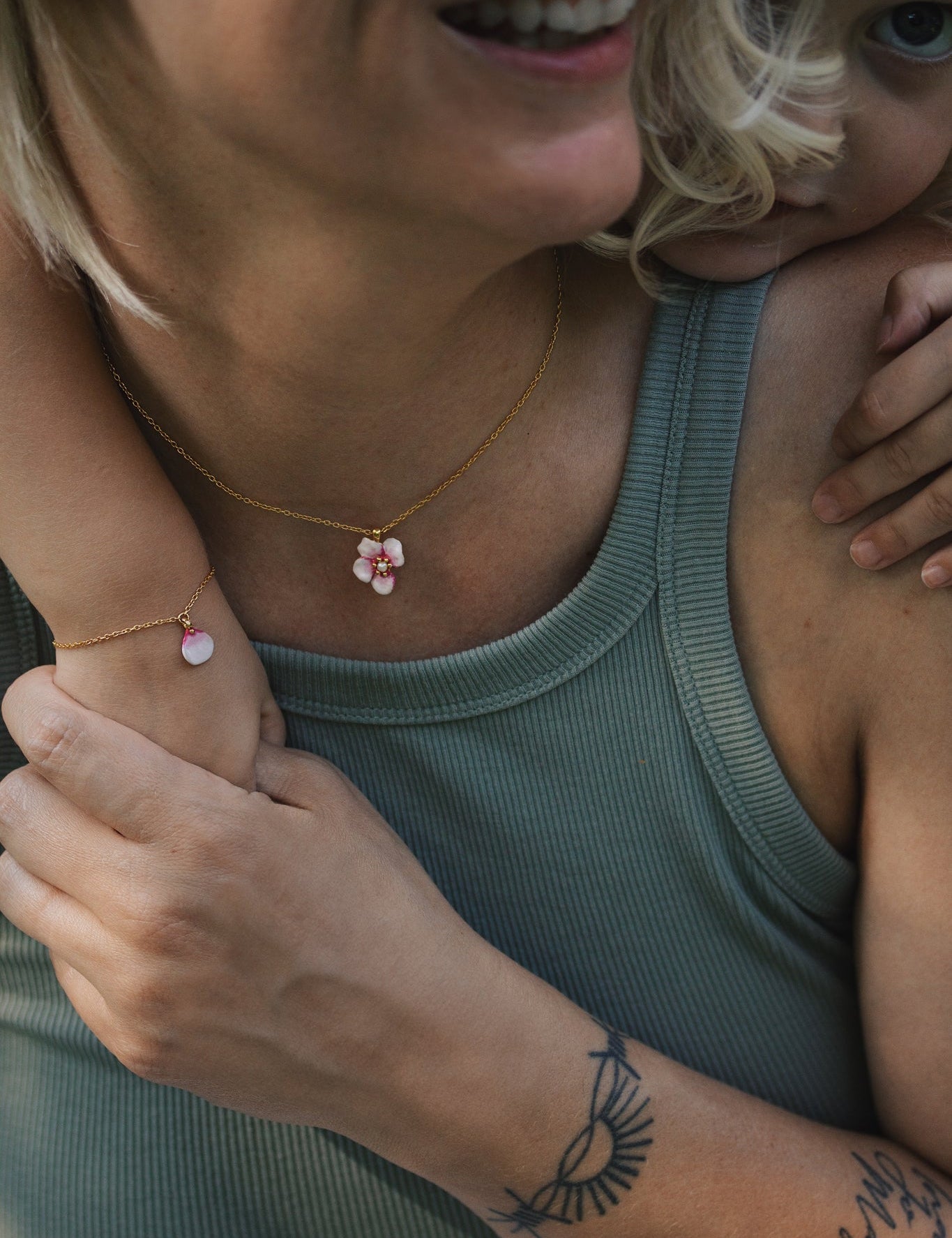Part of Me necklace blossom women - Galore jewelry