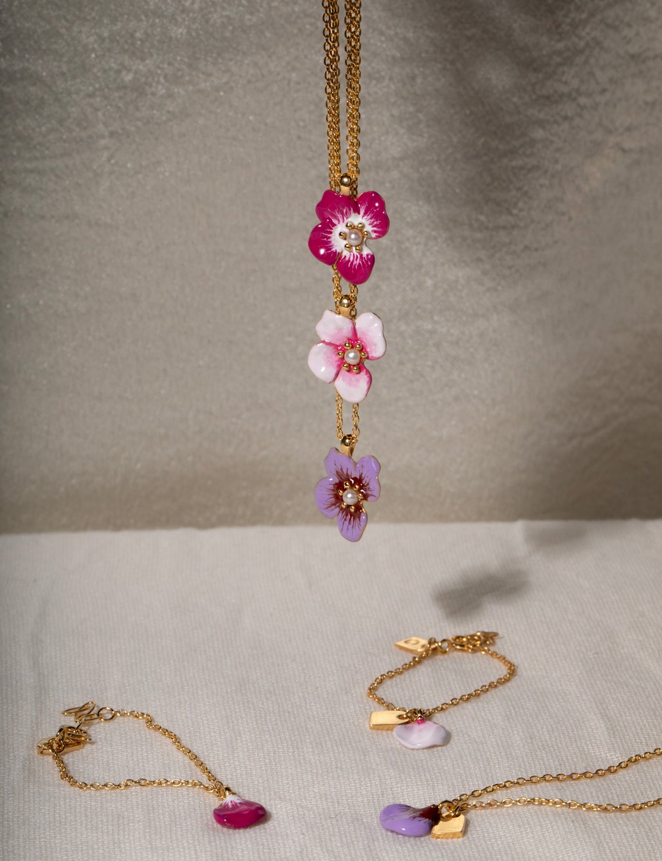 Part of Me necklace violet women - Galore jewelry