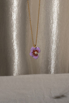 Part of Me necklace violet women - Galore jewelry